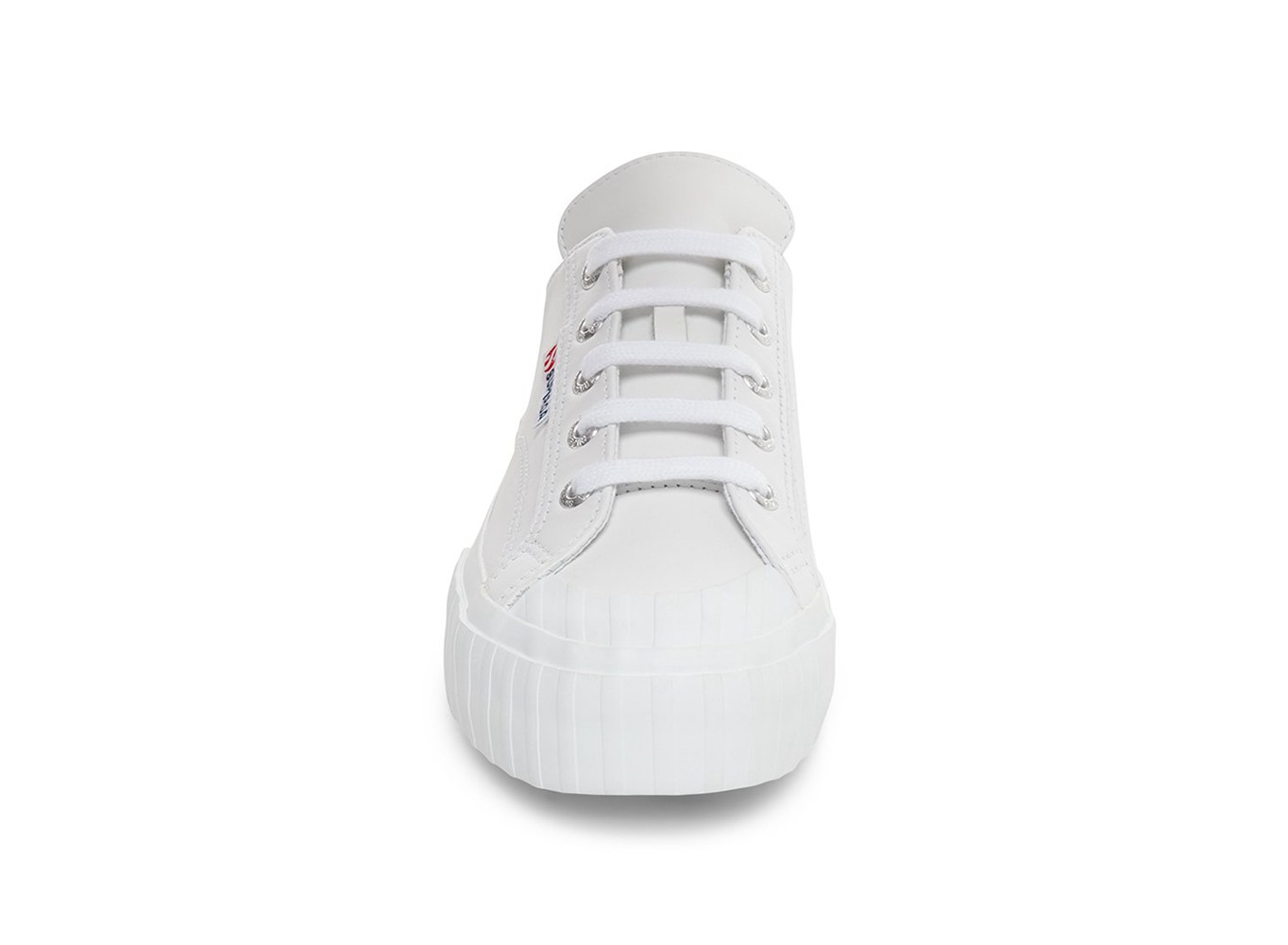 Superga Sneakers Womens - 2630 Cownappau Leather - White - SWVQD3594